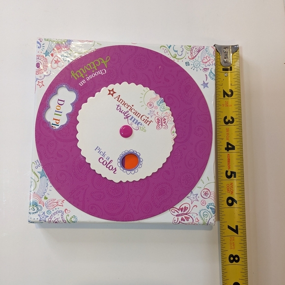 American Girl Truly Me Play Games Activity Wheel Card Box Creative Play 2015 - Picture 2 of 5
